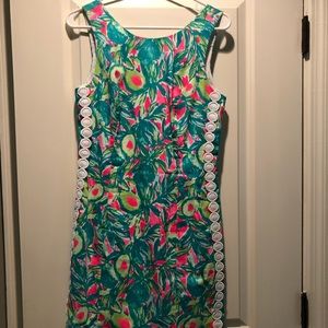 Lilly Pulitzer Mila shift dress, worn once.